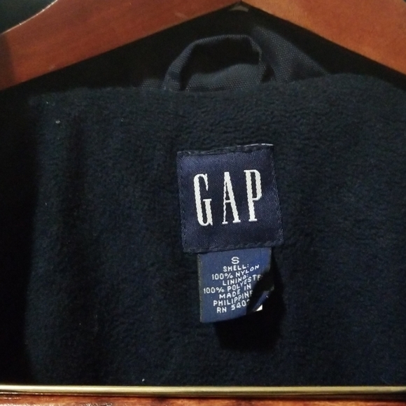 AUTH GAP BIG KIDS NAVY JACKET WITH FLEECE LINING S - Picture 4 of 6